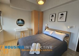fully furnished executive size studio in the heart of makati