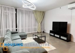 fullly furnished unit for leased in proscenium at  rockwell