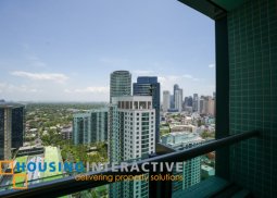 furnished 3br unit with parking for lease in edades tower
