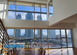 semi-furnished 3br unit with parking for lease in eton residences at greenbelt