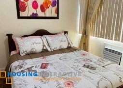 fully furnished 1br unit with parking for sale in fifth avenue place