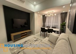 fully furnished 2br unit for lease in uptown parksuites