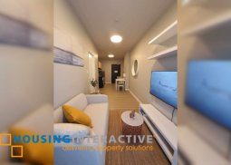 furnished 1br unit with balcony for rent in avida towers vireo