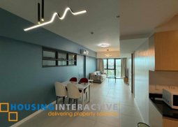 furnished 1br unit with balcony for lease in callisto at circuit makati