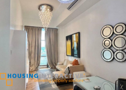 fully furnished 1br unit for lease in joya loft and towers