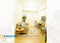 fully furnished 1br condo unit for rent at the avida cityflex bgc