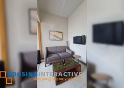 fully furnished 1br unit with parking for lease in one uptown residences