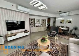 fully furnished 2br unit with parking for lease in proscenium at rockwell