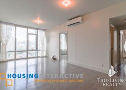 semi furnished uit for leased in proscenium at rockwell