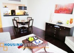 fully furnished 1br condo unit for sale at the raffles residences makati