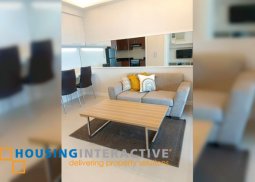 fully furnished studio unit for lease in two serendra red oak