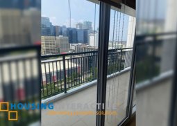 fully furnished 2br unit with balcony and parking for lease in verve residences