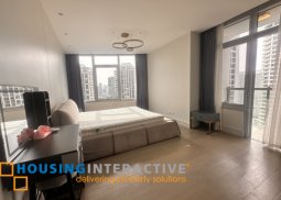 fully furnished 3br unit with parking for lease in proscenium residences