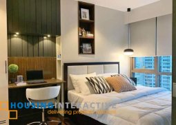 furnished 1br unit for lease in joya lofts and towers