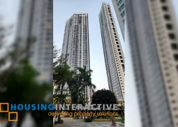 furnished 1br unit with parking for sale in garden towers