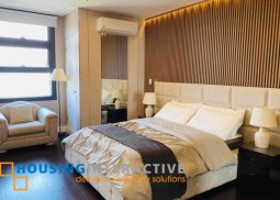 fully furnished 2br unit with parking for lease in garden tower