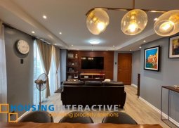 furnished 2br unit with parking for sale in mckinley hill garden villas