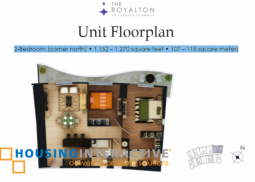 2br condo unit for sale at the royalton tower capitol commons pasig