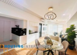 fully furnished 1br unit with balcony and parking for sale in the veranda