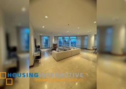 fully furnished 3br unit with parking for lease in two roxas triangle