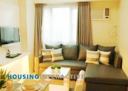 comfy fully furnished 1br condo for rent at the beacon makati
