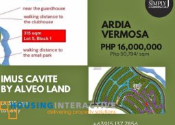 lot for sale in ardia vermosa,  imus cavite