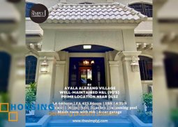 house for sale in ayala alabang village, muntinlupa