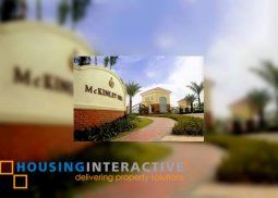 house and lot for leased in mckinley hill village