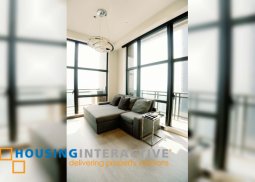 fully furnished 1br unit with parking for sale in the gramercy residences