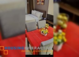 fully furnished studio unit for sale in the venice luxury residences