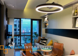 nicely furnished 1br unit with parking for lease in joya lofts and towers