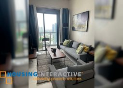 fully furnished 2br unit with parking for lease in uptown ritz residences