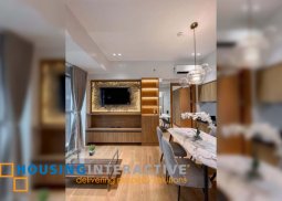 fully furnished 1br unit for lease in the season residences, bgc