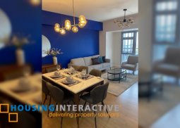 fully furnished 2br unit with parking for lease in park triangle residences