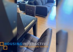 a fully furnished 1 br unit for leased in st francis shangri la place  square