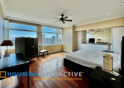 fully furnished 3br unit with balcony and parking for sale in one roxas triangle