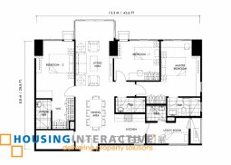 3br condo unit for sale at portico the ametrine pasig