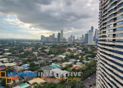 fully furnished 1br unit with parking for  lease in one rockwell
