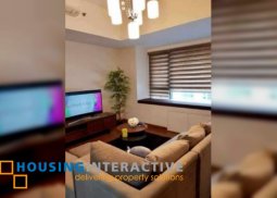 fully furnished 2br unit with parking for sale in shang salcedo place