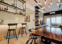 fully furnished 3br unit with balcony and parking for lease in the vantage