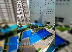 fully furnished studio unit for lease in axis residences