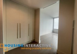 semi-furnished 3br unit with parking for lease in proscenium at rockwell