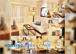 fully furnished 1br unit for lease in avida towers verte
