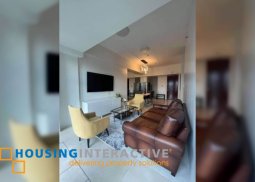 fully furnished 3br unit with parking slot for lease in grand hyatt residences