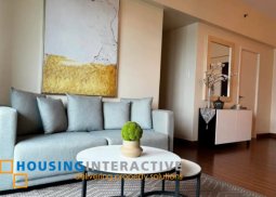 fully furnished 2br unit with parking slot for lease in shang salcedo place