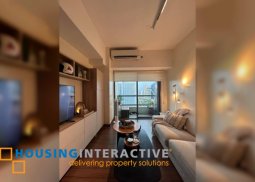 fully furnished 1br unit with parking for sale in shang salcedo place