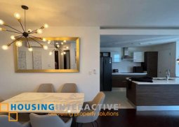 fully furnished 2br unit with aprking for lease in garden towers
