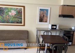 fully furnished 1br unit forlease in avida towers verte