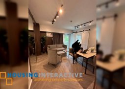 fullt furnished 2br unit with balcony and parking for lease in two serendra