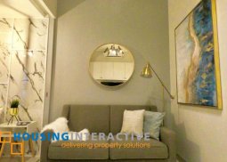 fully furnished 1br unit for lease in one uptown residences